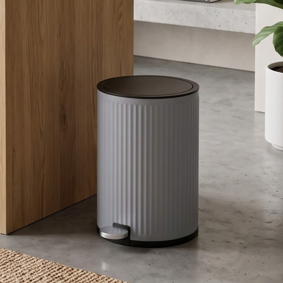 Nexa Stainless Steel Step Bin 3 Litre - Pano