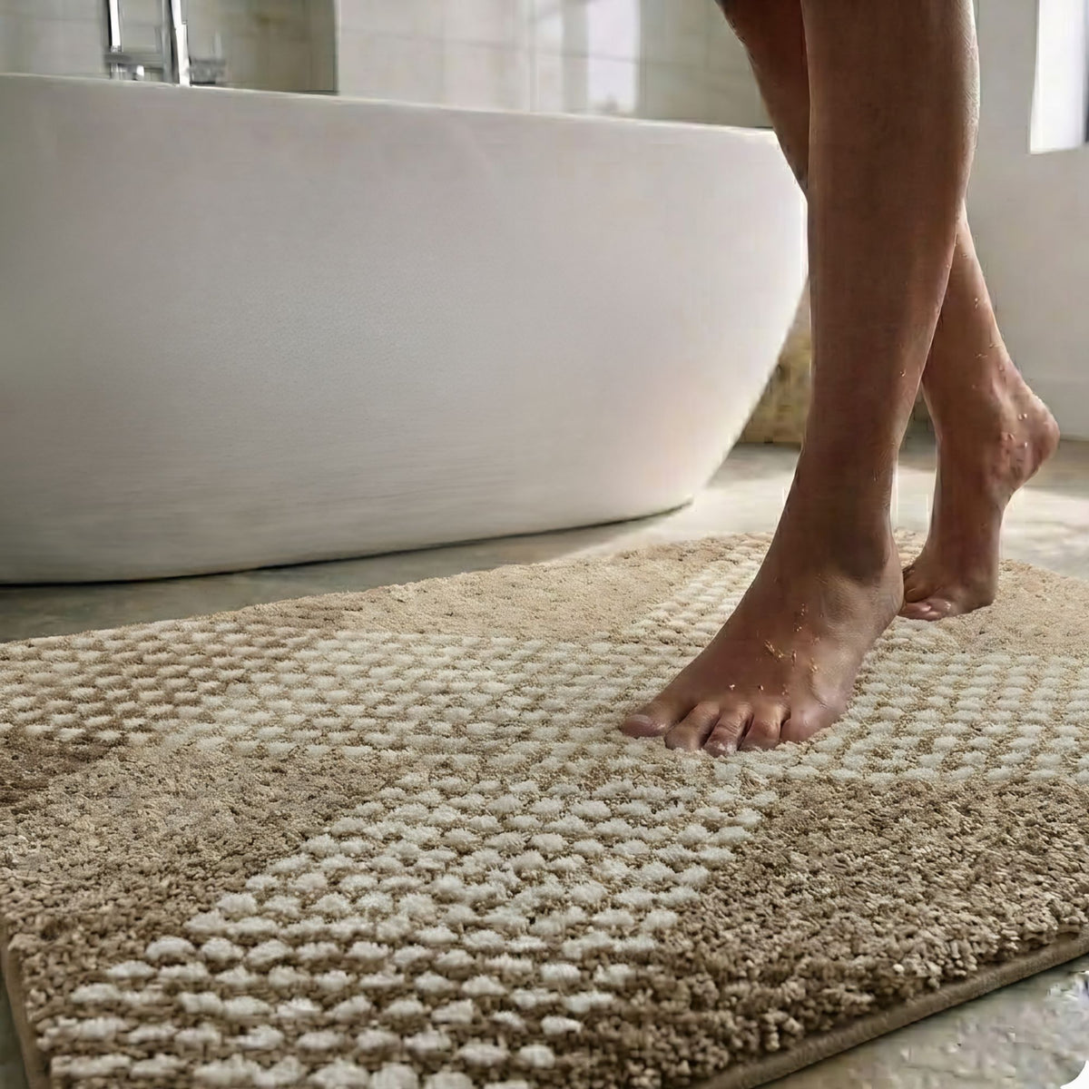 Waffle Anti Skid Bathmat - Pano