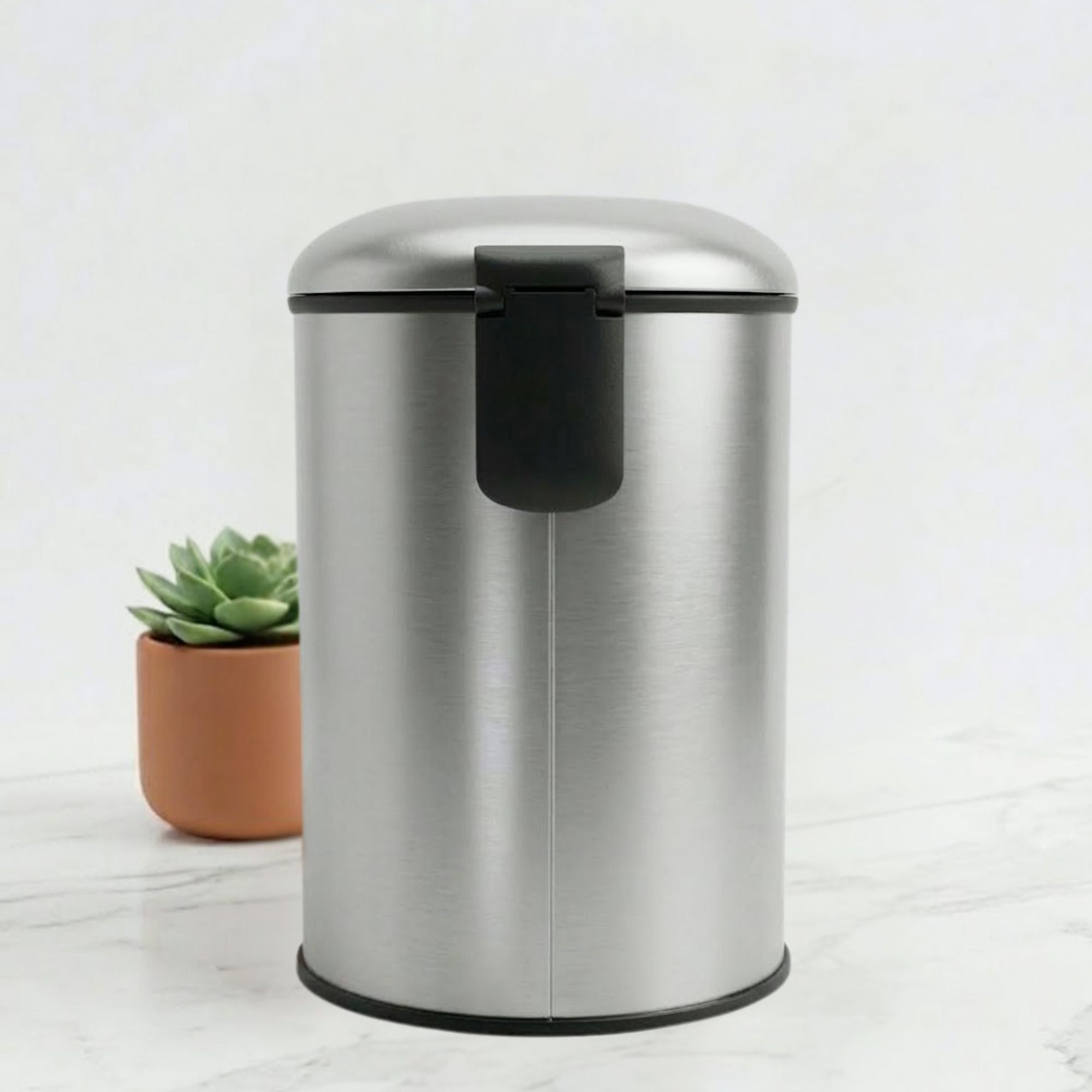 Levante Stainless Steel Soft Close Peddle Dustbins - Pano