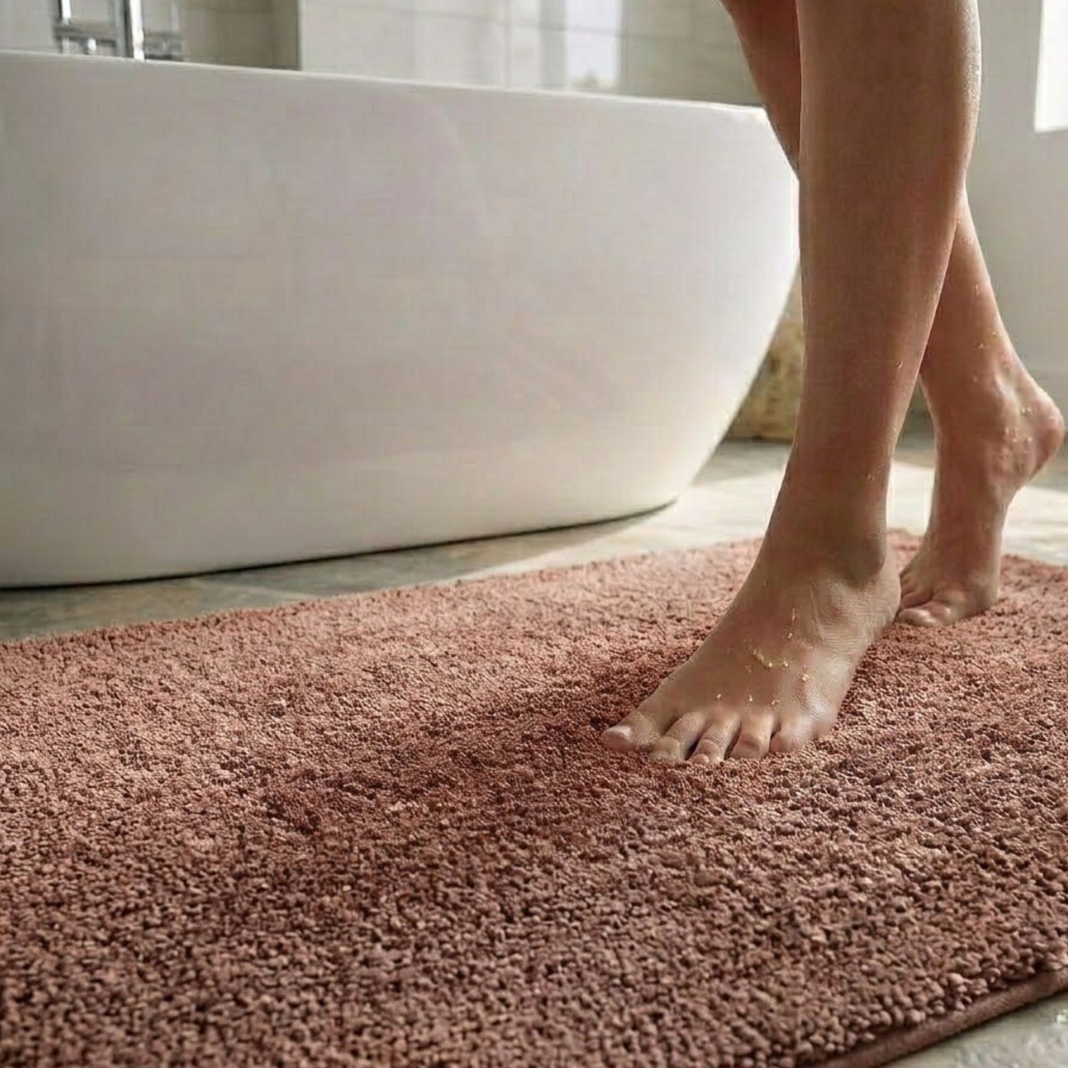 Heritage Anti Skid Super Absorbent Bathmat - Pano