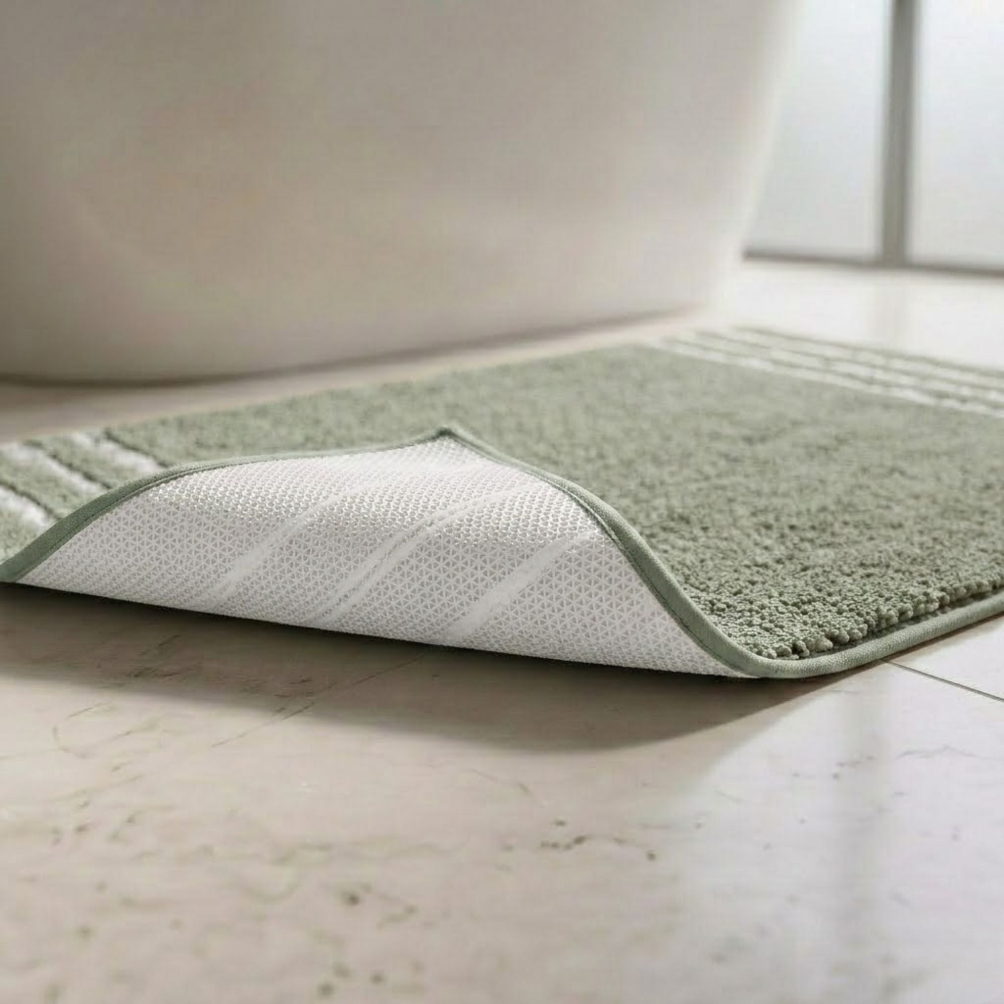 Clarion Anti Skid Light Grey Bathmat - Pano