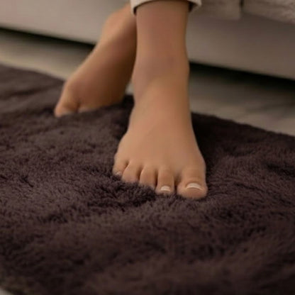 Cashmere Rabbit Fur Anti Skid Fur Bathmat - Pano
