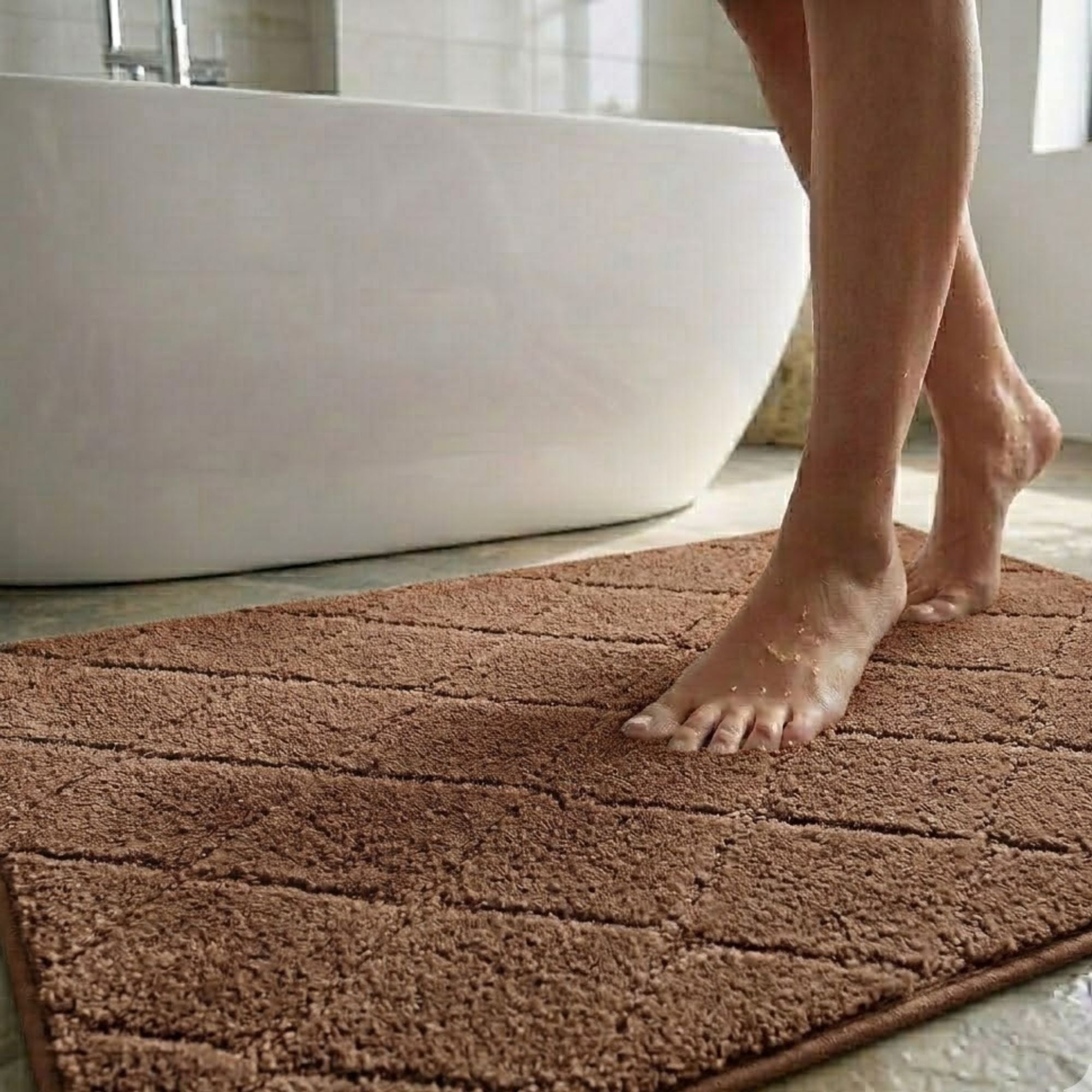 New Diamond Anti Skid Bathmat - Pano