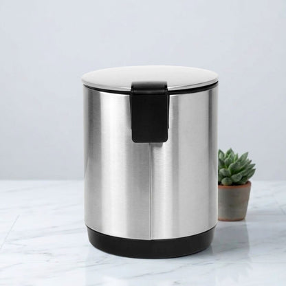 Vesta Stainless Steel Soft Close Peddle Dustbins 5 Litre - Pano