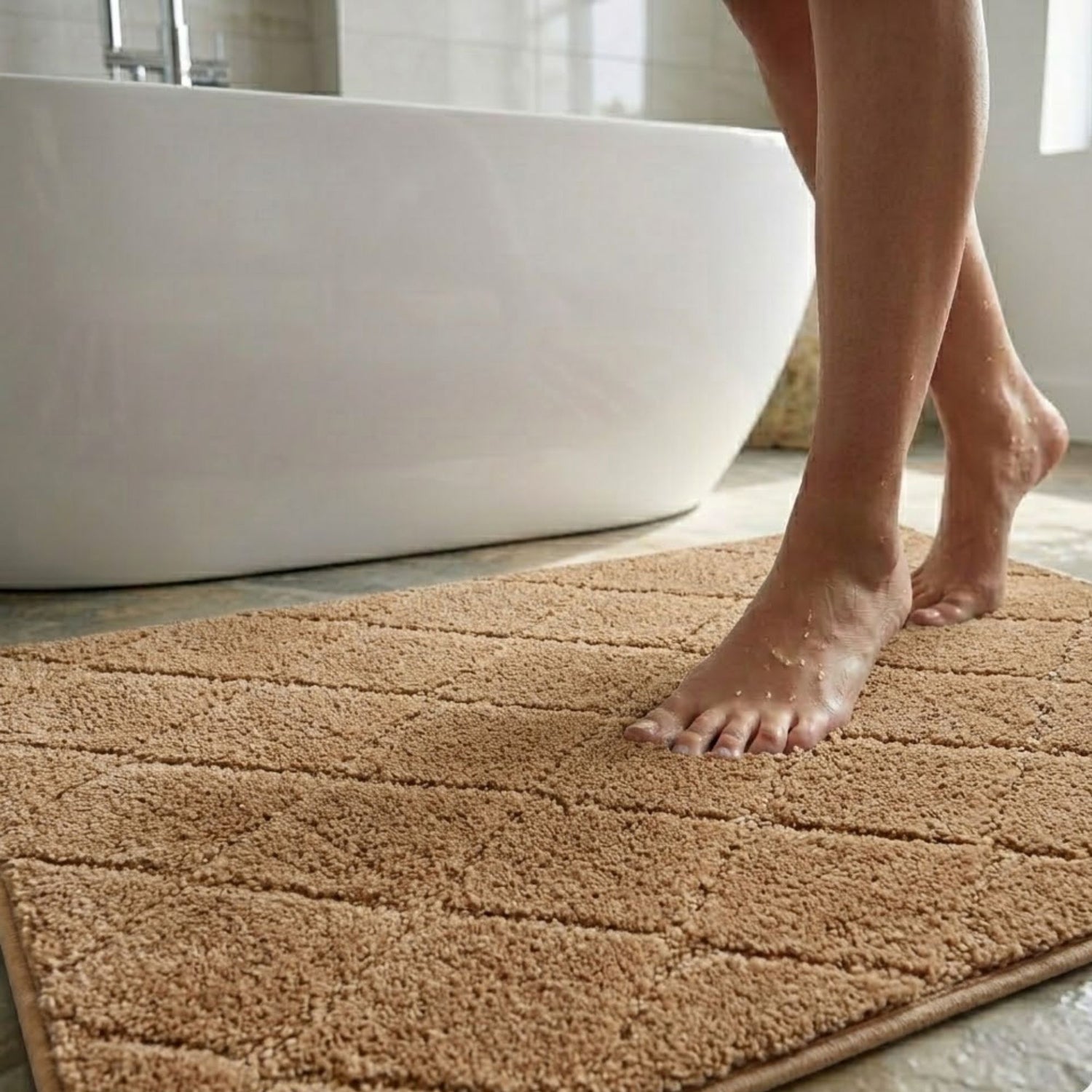 New Diamond Anti Skid Bathmat - Pano