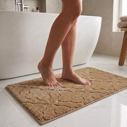 Flora Anti Skid Super Absorbent Bathmat - Pano