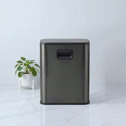 Binova Stainless Steel Soft Close Peddle Dustbins - Pano