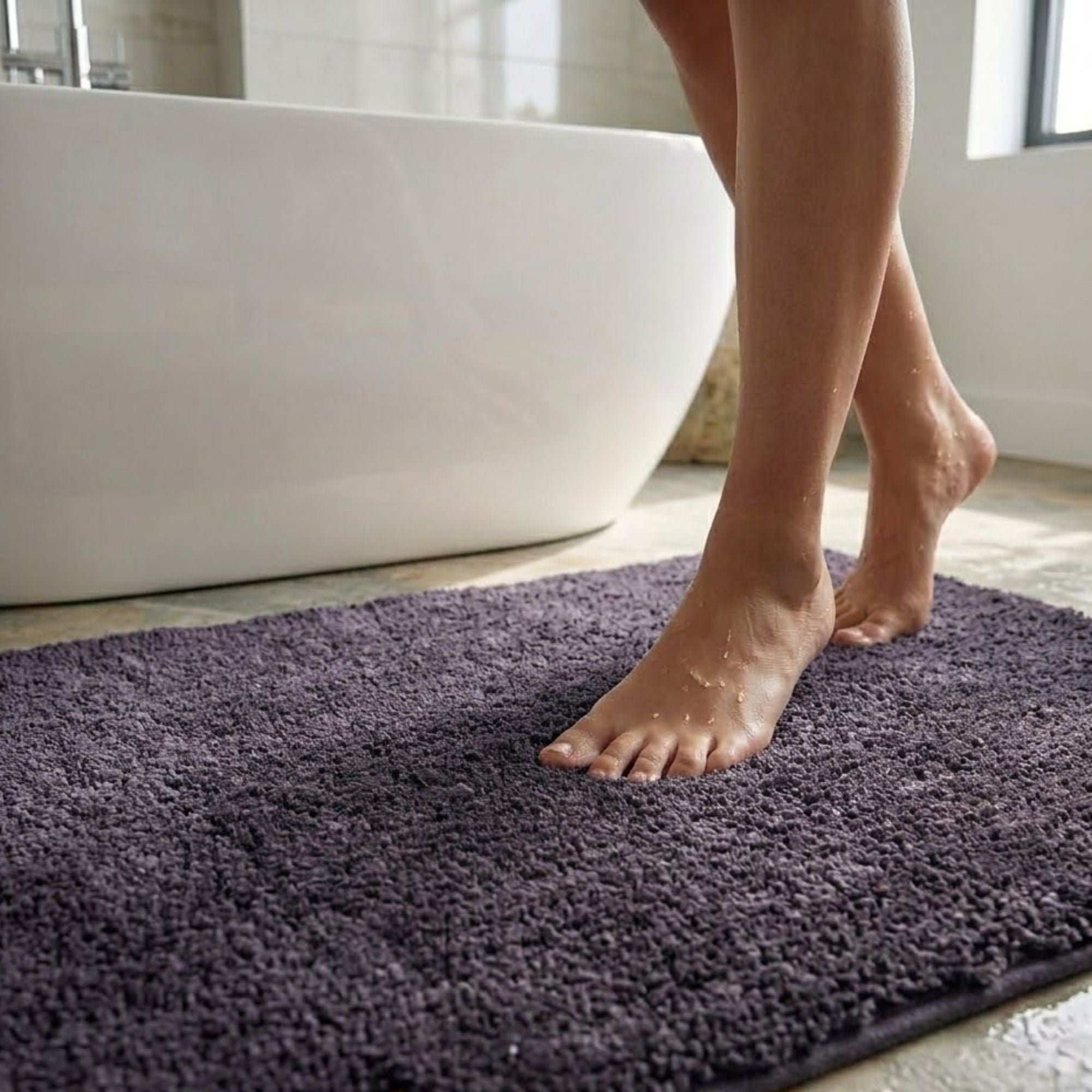 Heritage Anti Skid Super Absorbent Bathmat - Pano