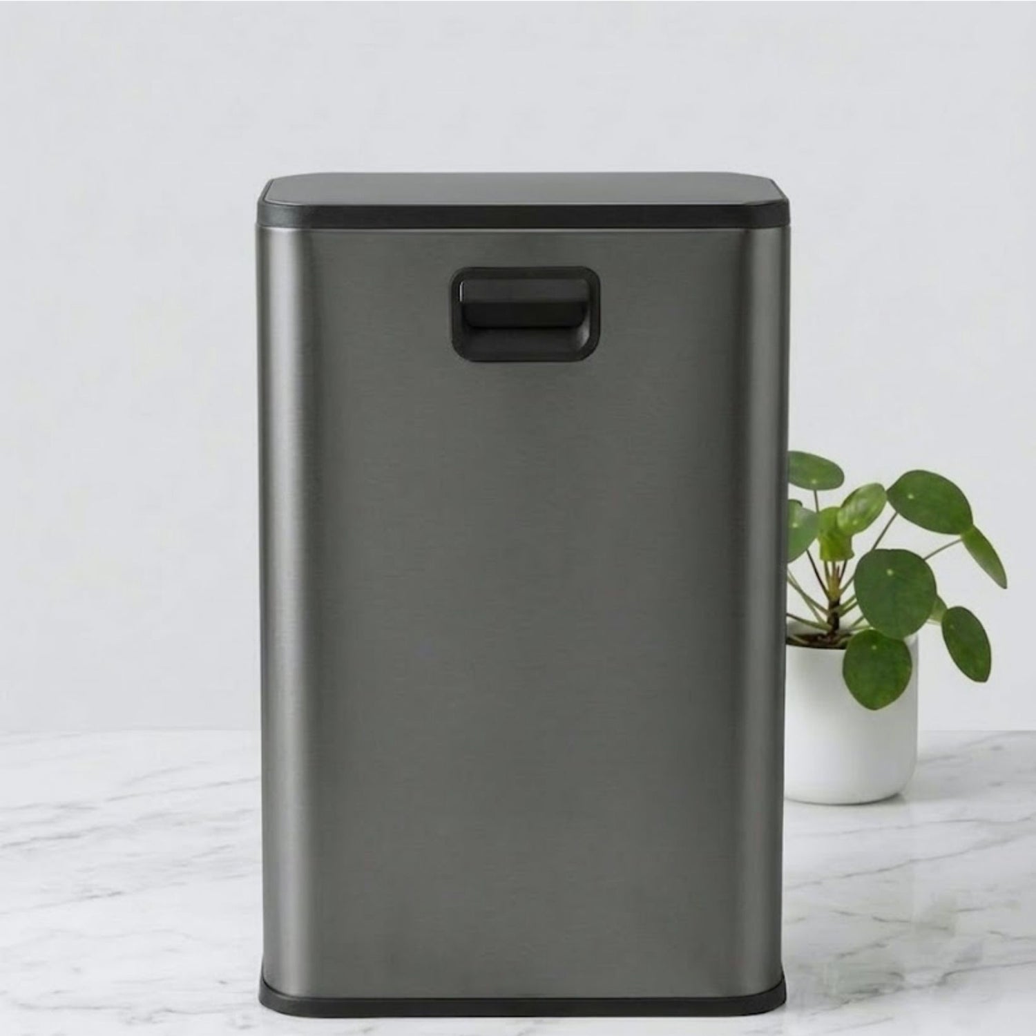 Binova Stainless Steel Soft Close Peddle Dustbins - Pano
