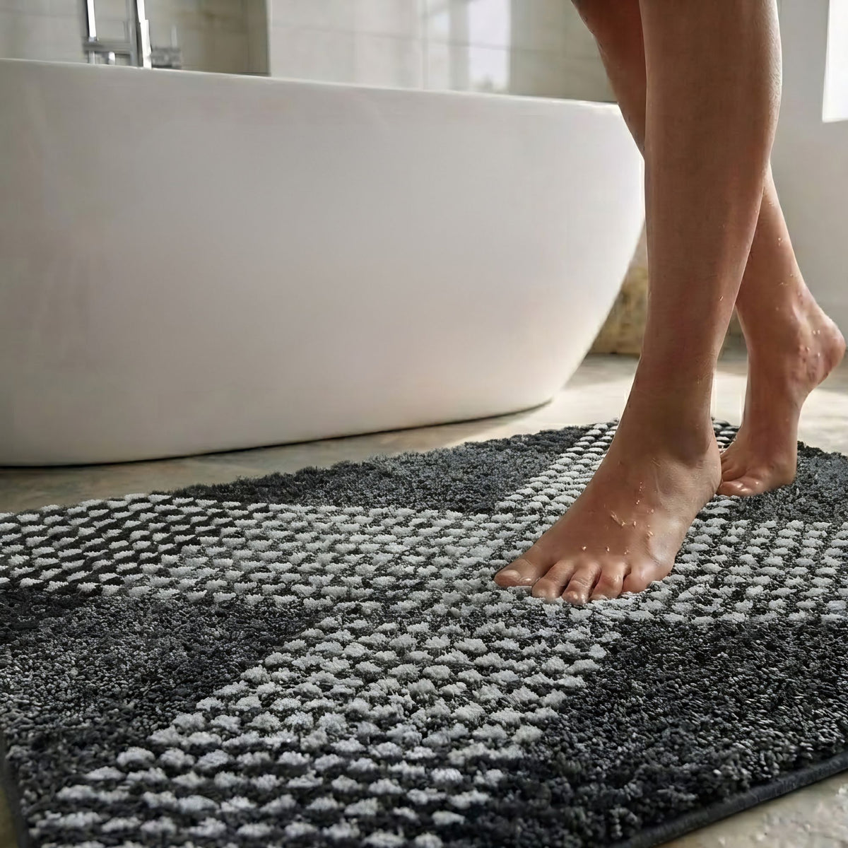Waffle Anti Skid Bathmat - Pano