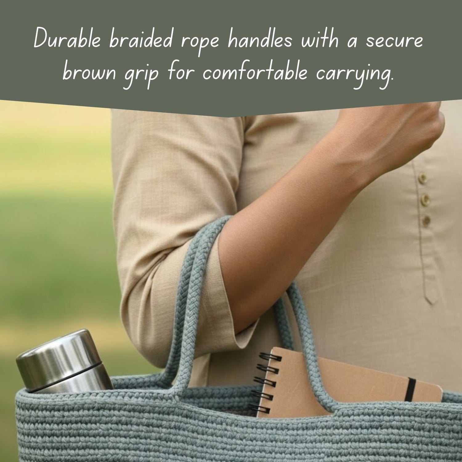 Corsica Multi-Purpose Hand Basket Bag - Pano