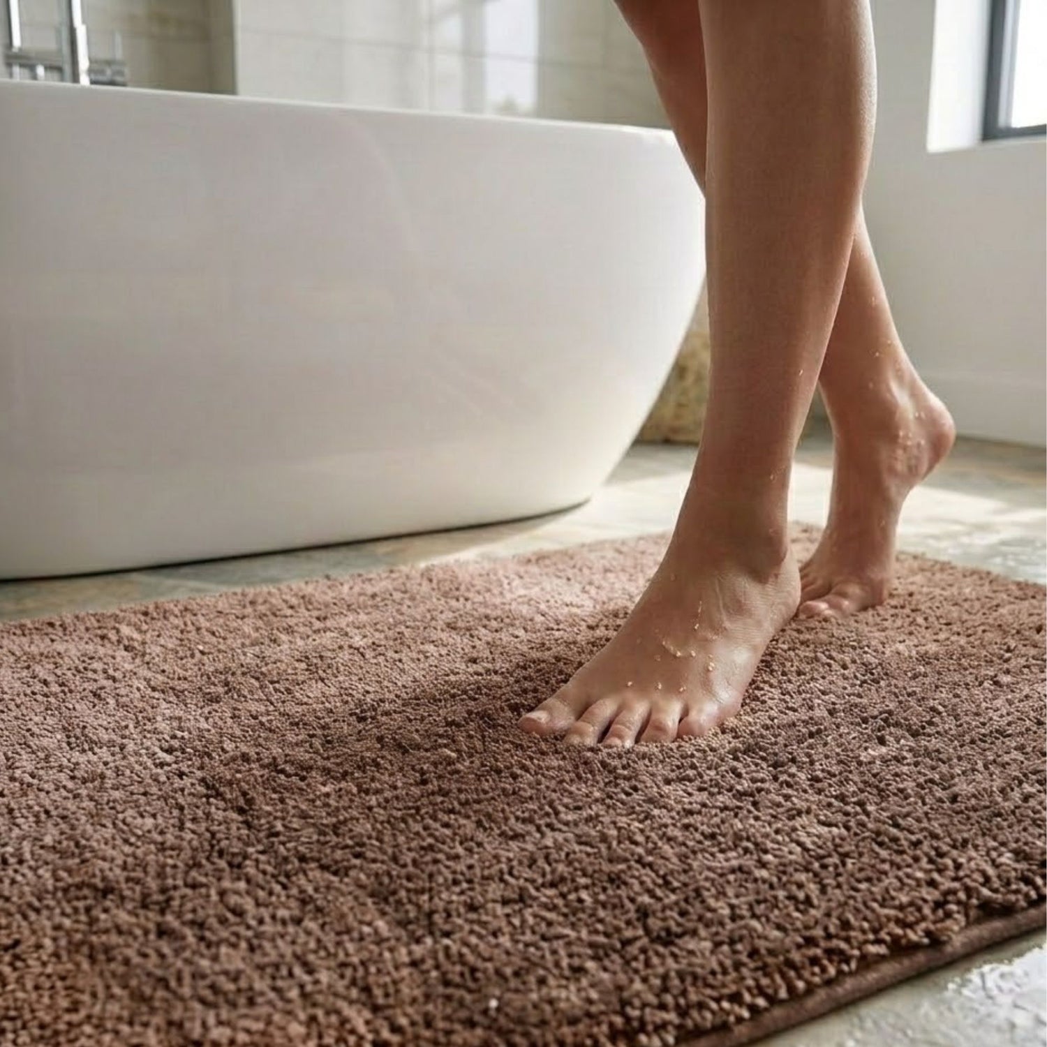Heritage Anti Skid Super Absorbent Bathmat - Pano