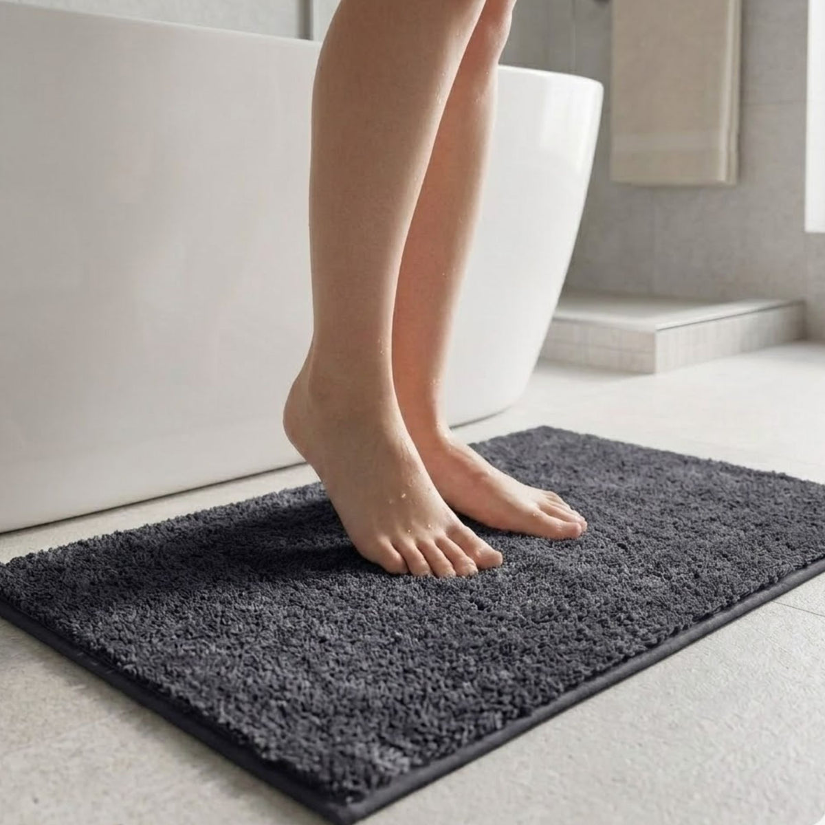 Matrix Anti Skid Super Absorbent Bathmat - Pano