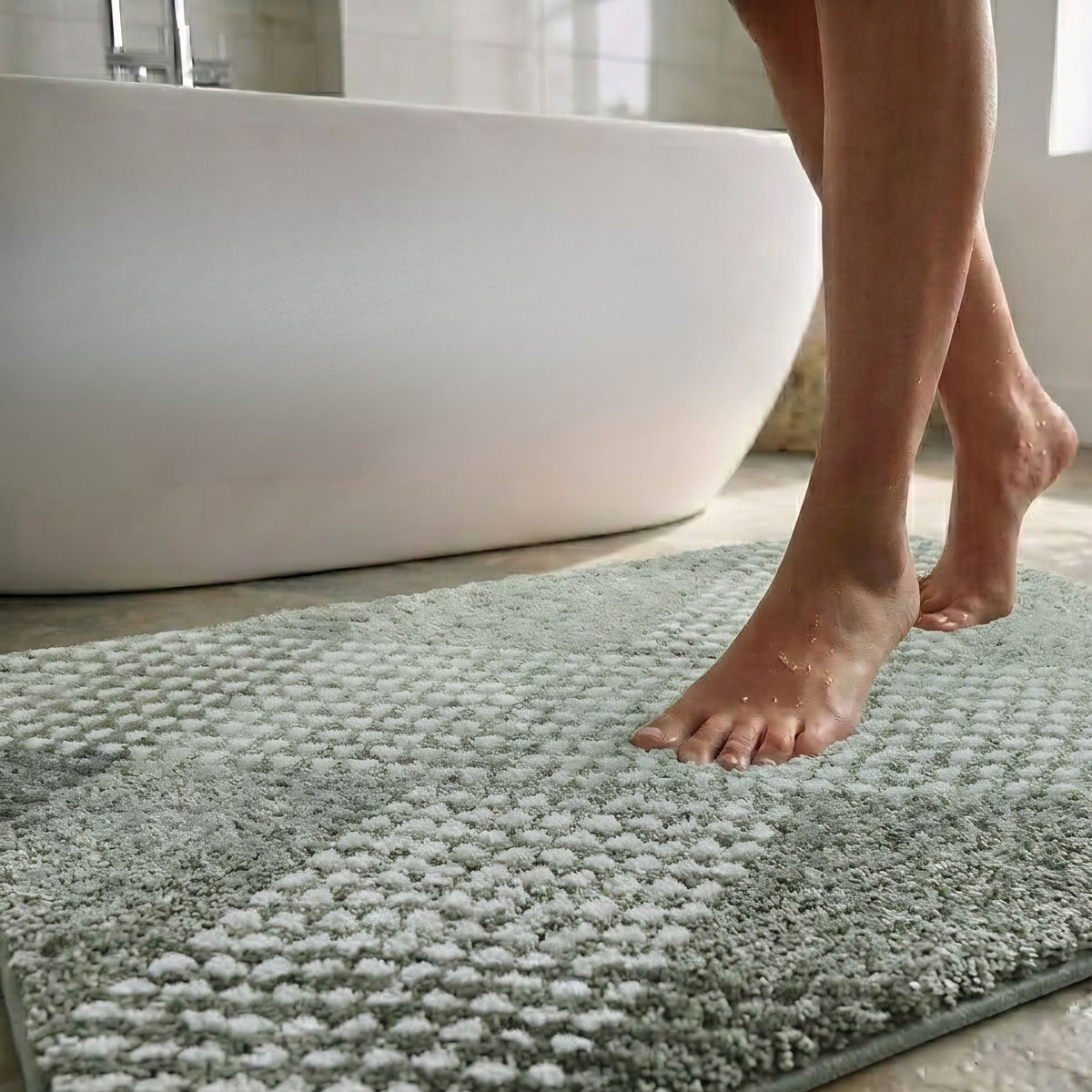 Waffle Anti Skid Bathmat - Pano