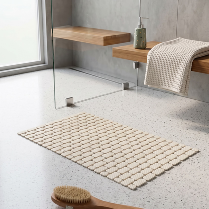 Mizu Anti Slip Shower Mat - Beige