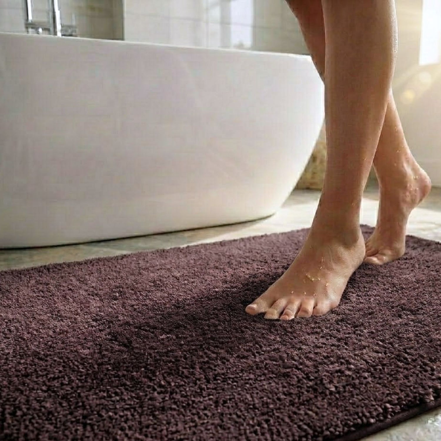 Heritage Anti Skid Super Absorbent Bathmat - Pano