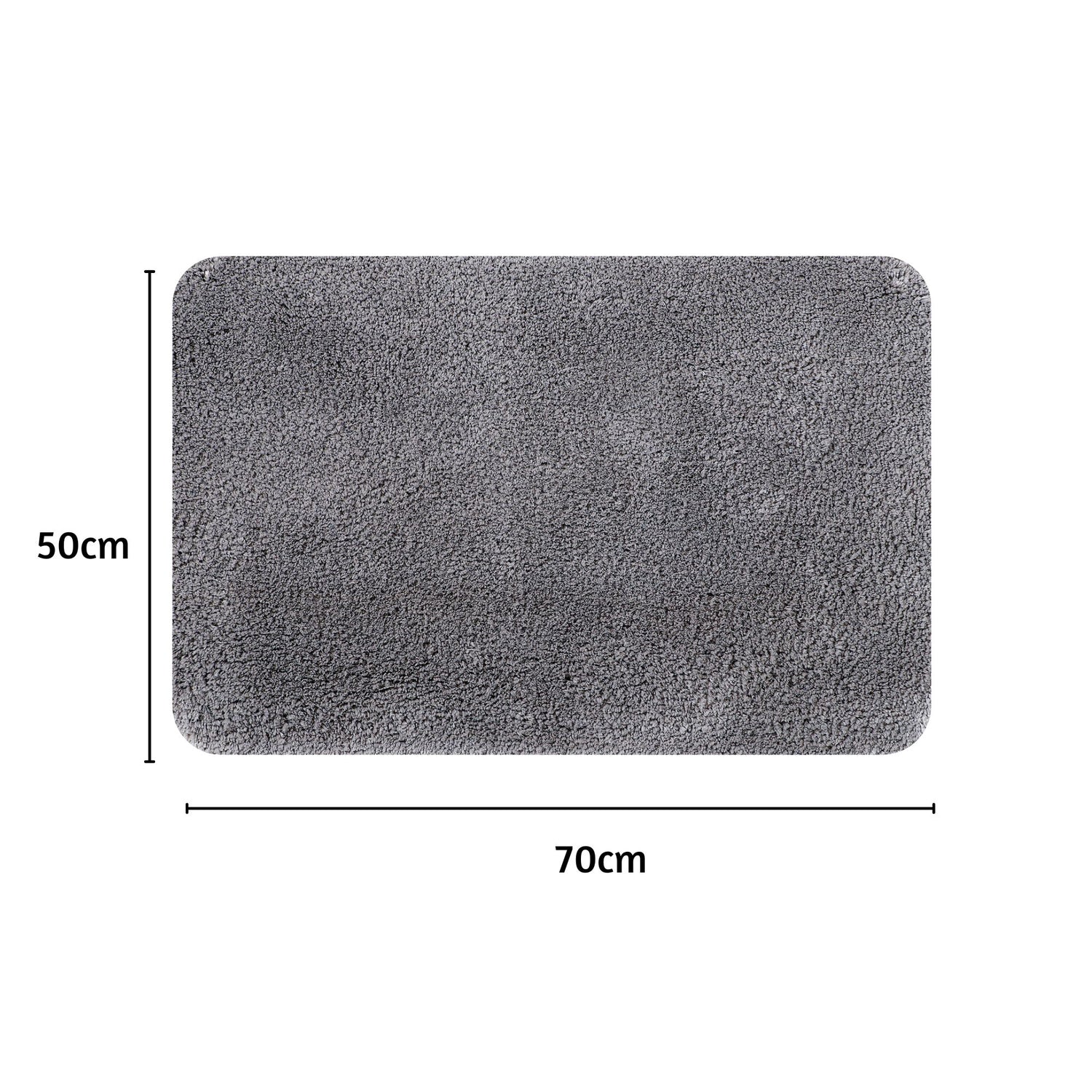 Sophia Anti Skid 2 Pcs Contour Bath Rug - Pano