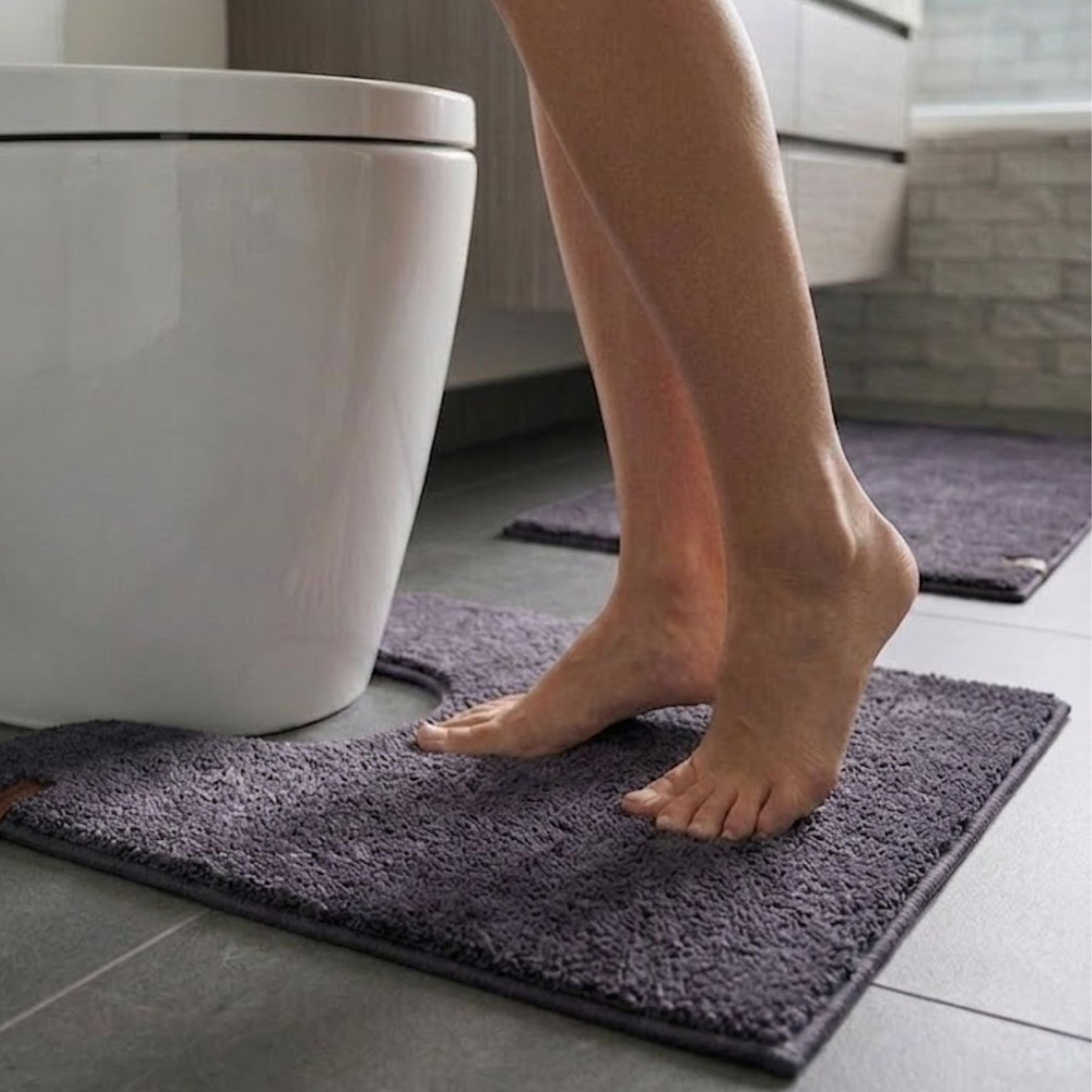 Heritage Anti Skid Super Absorbent Bathmat - Pano