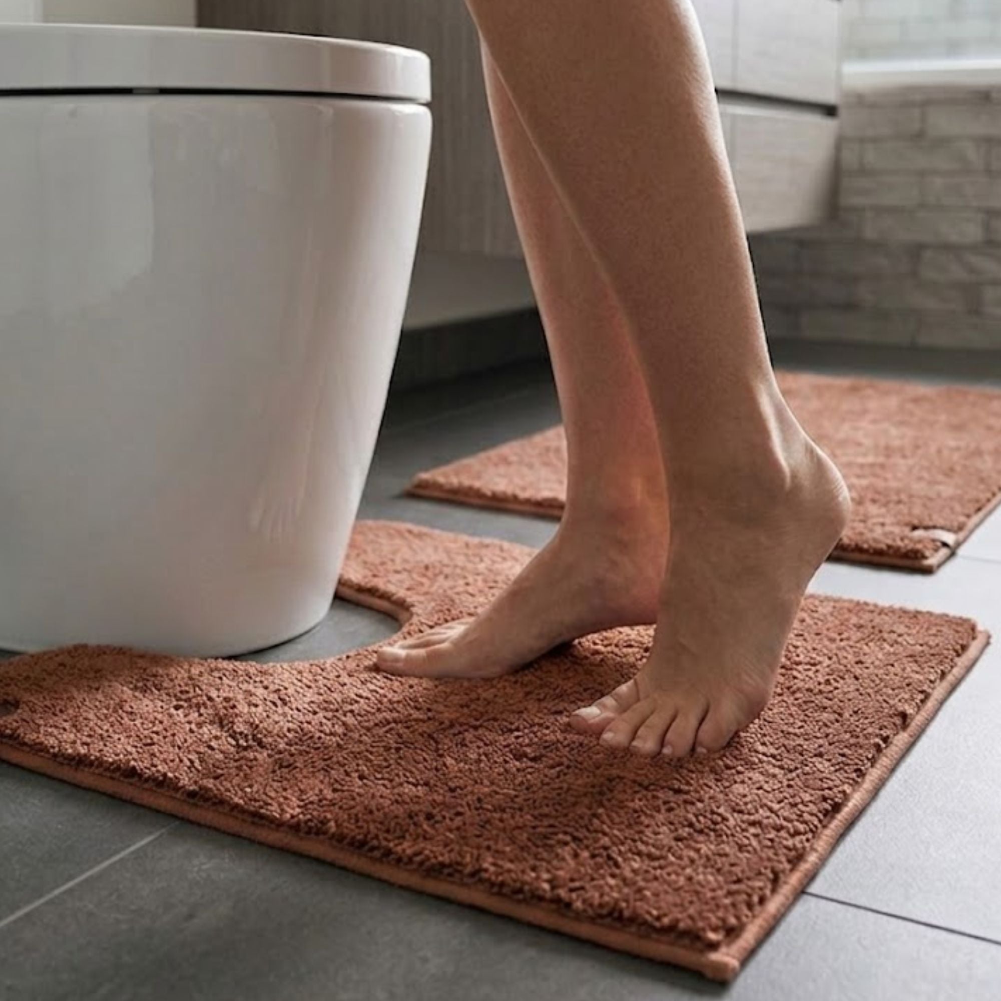 Heritage Anti Skid Super Absorbent Bathmat - Pano