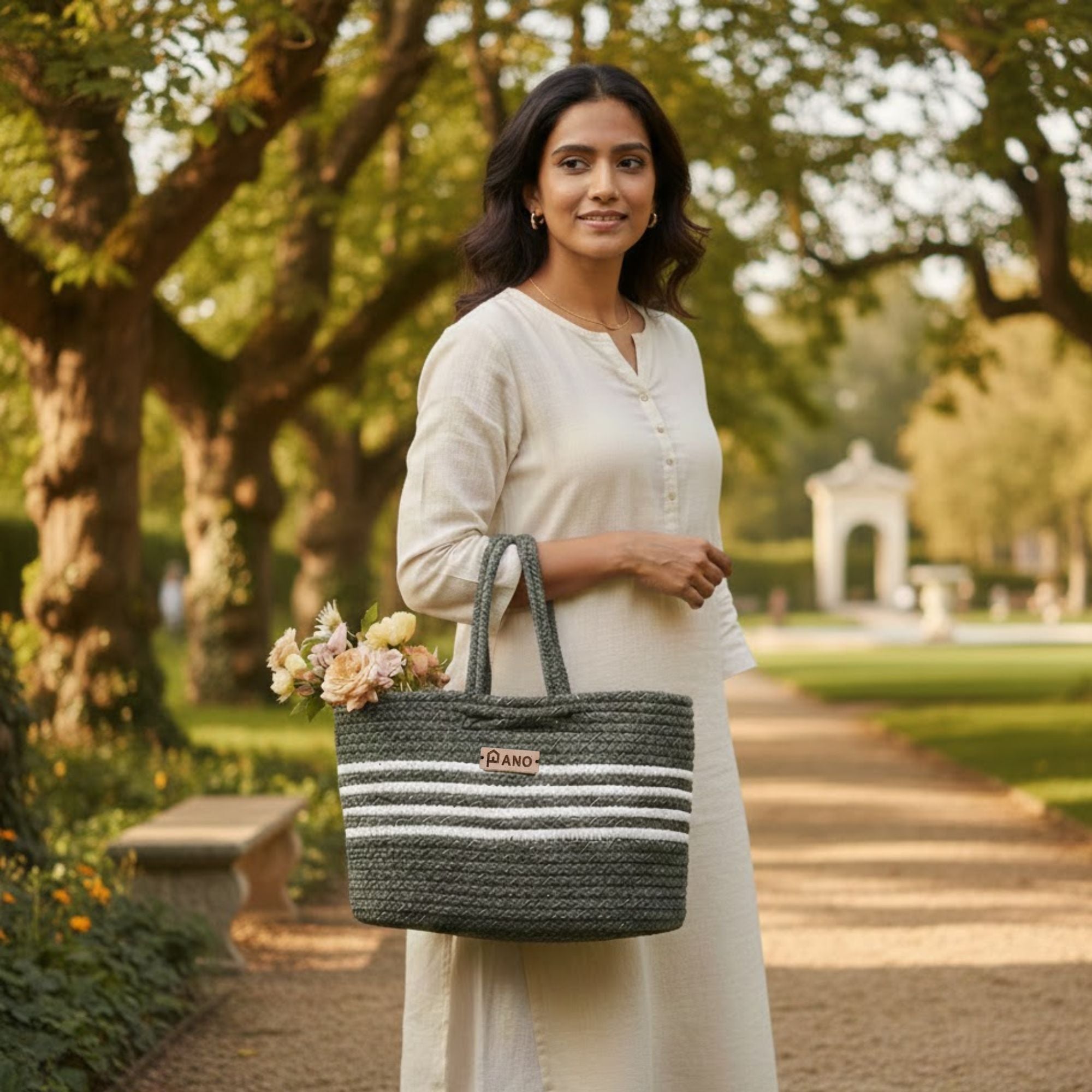 Elora Multi Purpose Tote Hand Basket - Pano