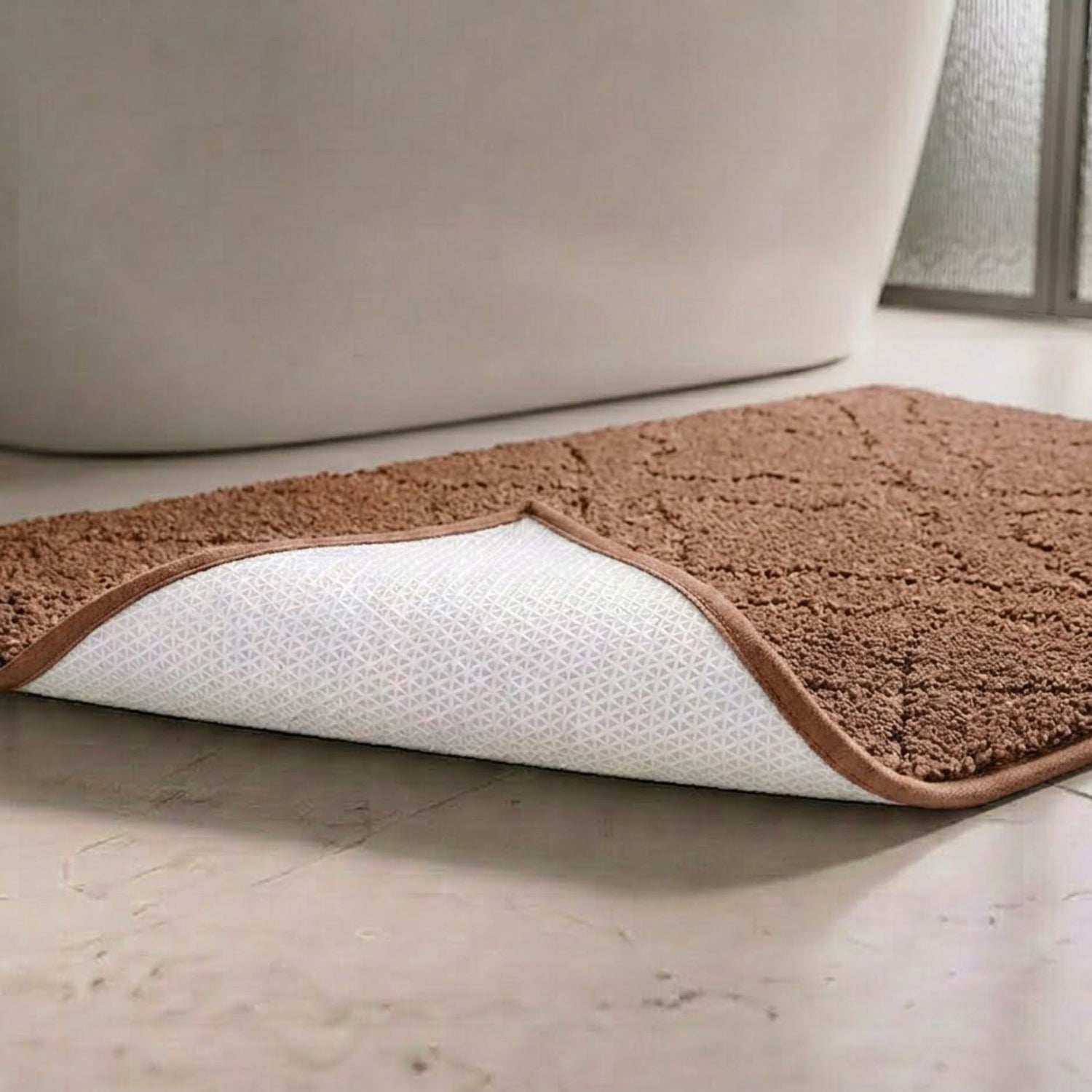 Flora Anti Skid Super Absorbent Bathmat - Pano