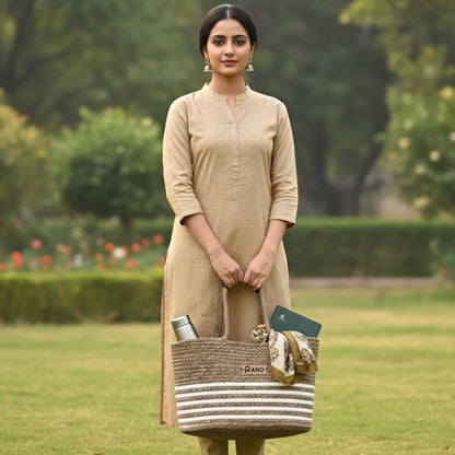 Monaco Multi Purpose Tote Hand Basket - Pano