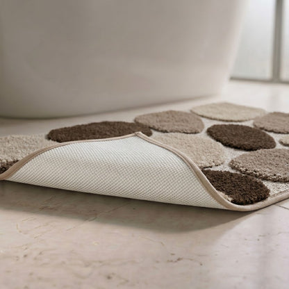 Stone Microfiber Anti Skid Bathmat - Pano