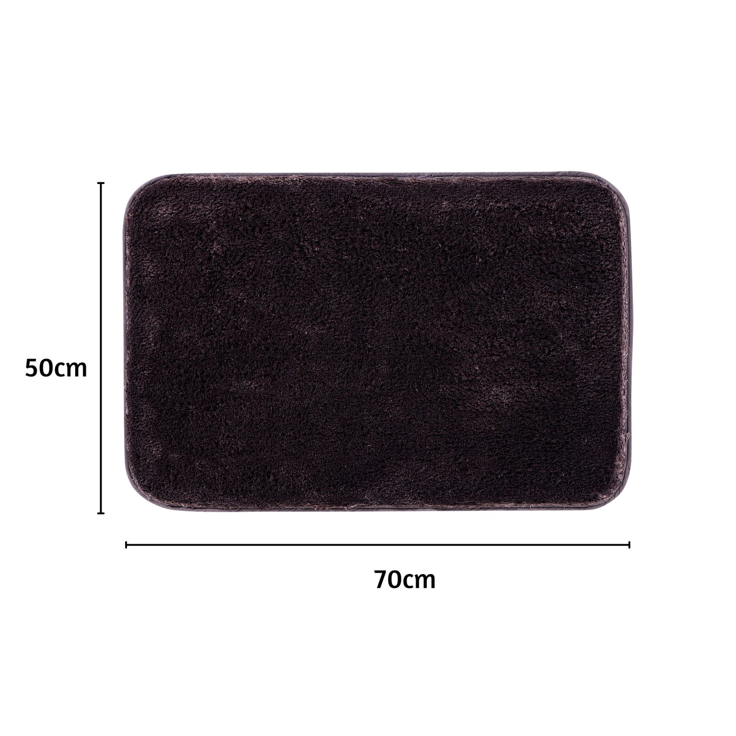 Sophia Anti Skid 2 Pcs Contour Bath Rug - Pano