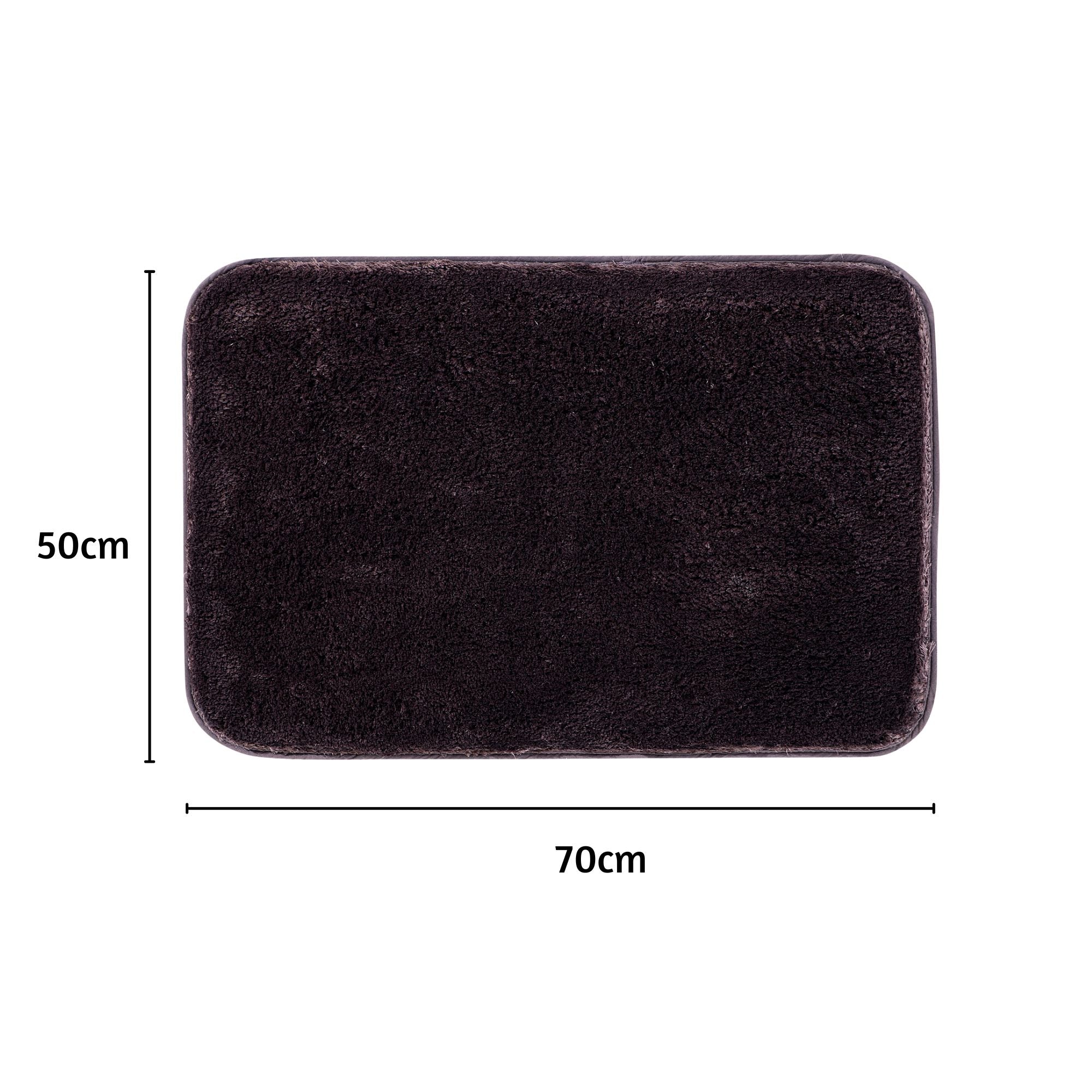 Sophia Anti Skid 2 Pcs Contour Bath Rug - Pano