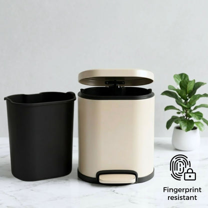 Masa Stainless Steel Soft Close Peddle Dustbins 5 Litre - Pano