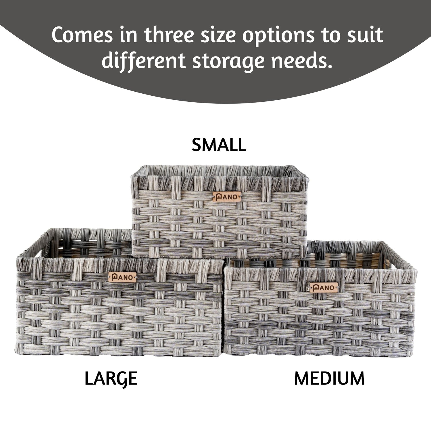 Wicker Storage Leo Basket | Storage Basket - Pano