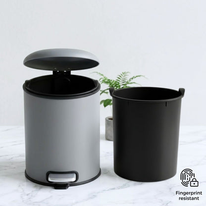 Levante Stainless Steel Soft Close Peddle Dustbins - Pano