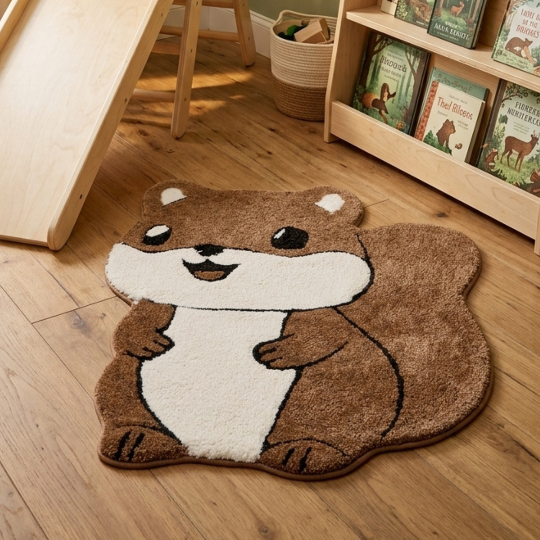 CoCo Squirrel Premium Micro Poly Yarn Multi-Usage Mat - Pano
