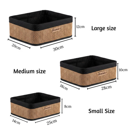 Bamboo Kitchen Utility Geneva Basket | Storage Organiser - Pano
