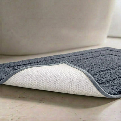Triple Frame Anti Skid Super Soft Bathmat -Pano