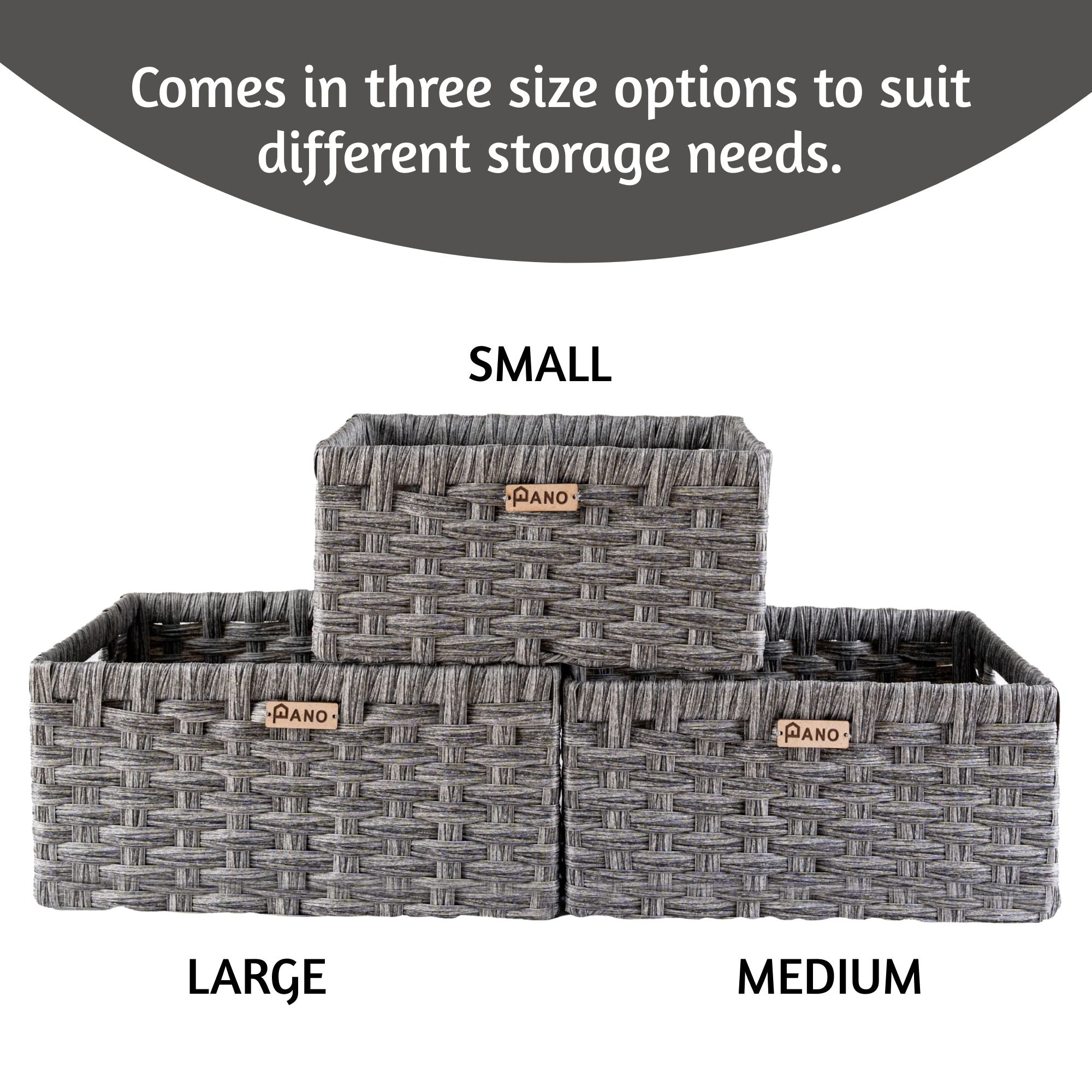 Wicker Storage Leo Basket | Storage Basket - Pano