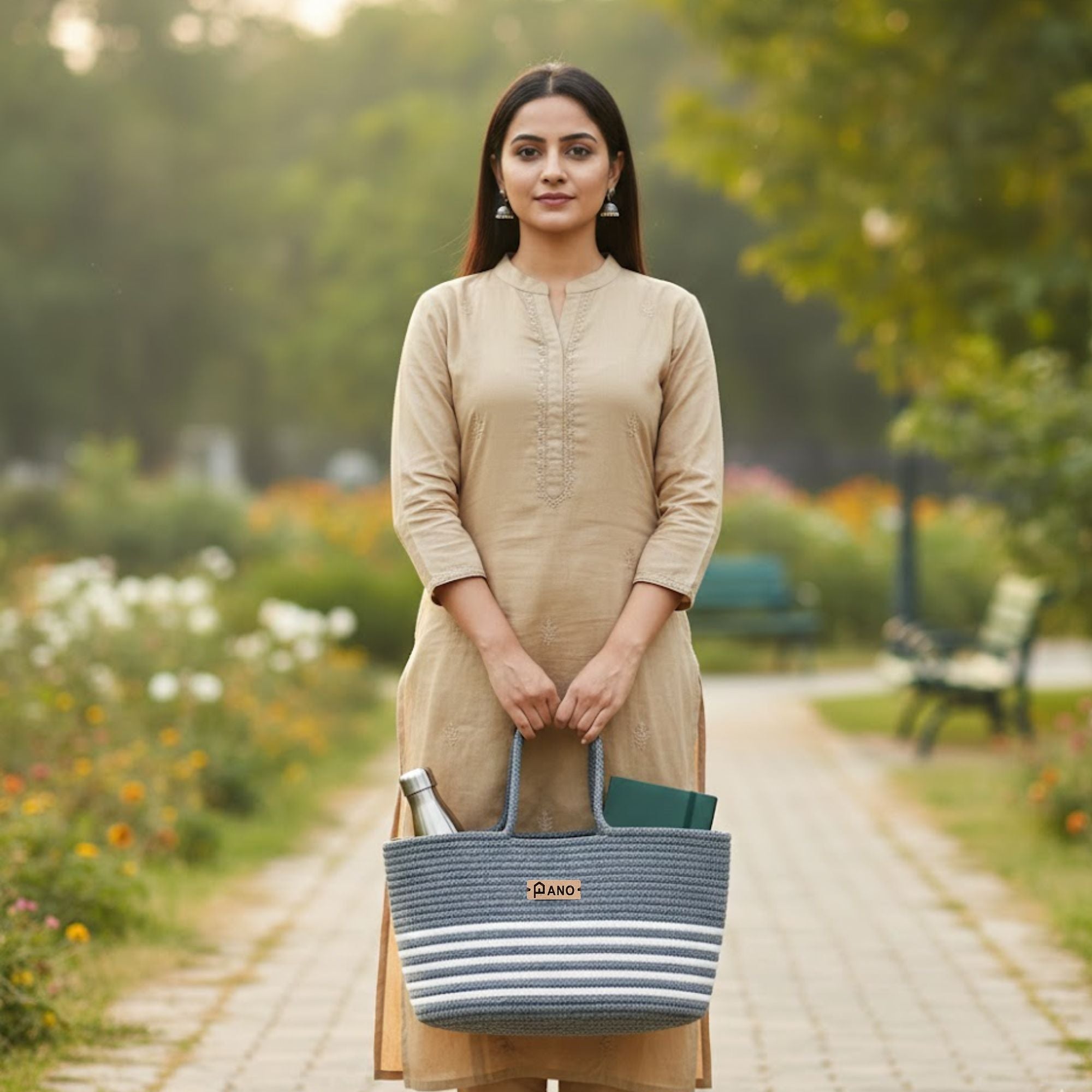 Monaco Multi Purpose Tote Hand Basket - Pano