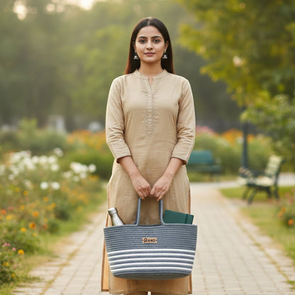 Monaco Multi Purpose Tote Hand Basket - Pano