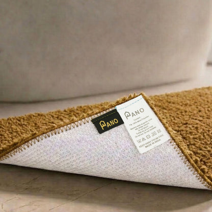 Maples Microfiber Anti Skid Super Absorbent Bathmat Set of 2 - Pano