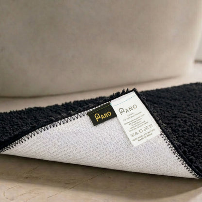 Maples Microfiber Anti Skid Super Absorbent Bathmat Set of 2 - Pano