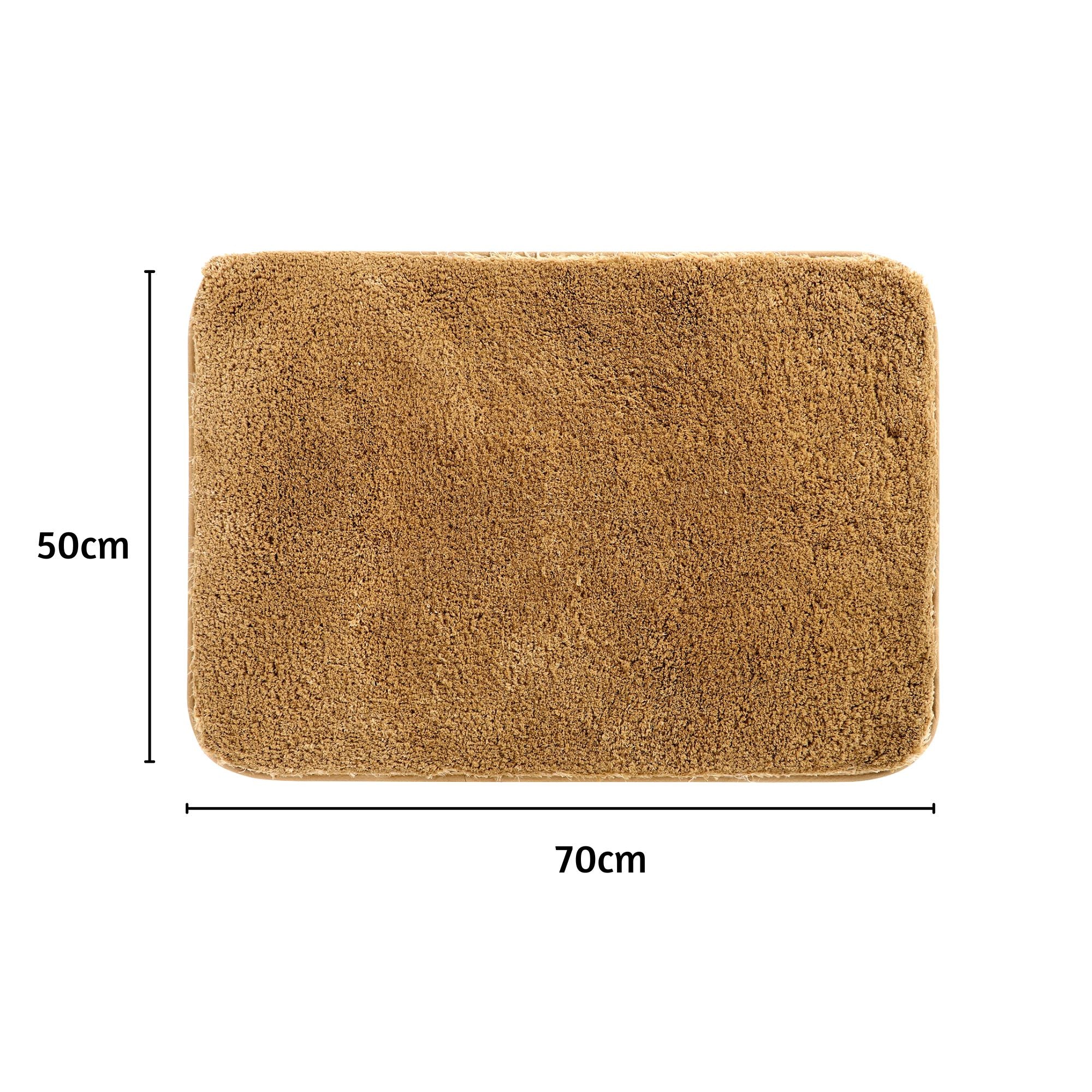Sophia Anti Skid 2 Pcs Contour Bath Rug - Pano