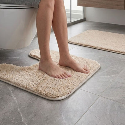 Sophia Anti Skid 2 Pcs Contour Bath Rug - Pano