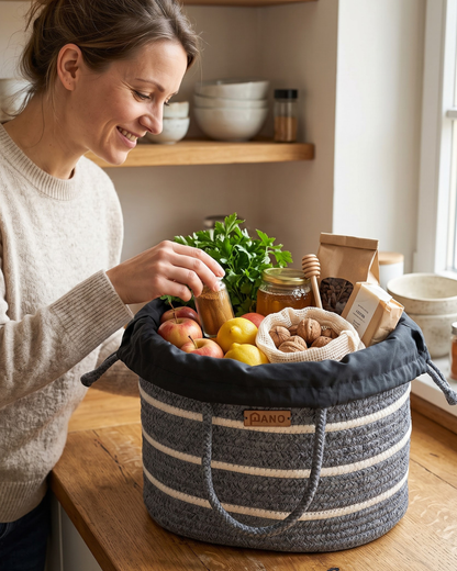 Marbella Multi Purpose Hand Basket - Pano