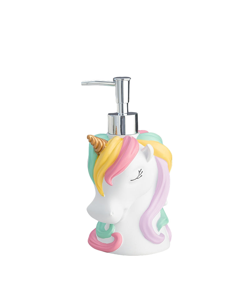 Unicorn Kids Polyresin Soap Dispenser - 380 ML - Pano