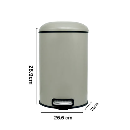 Levante Stainless Steel Soft Close Peddle Dustbins - Pano