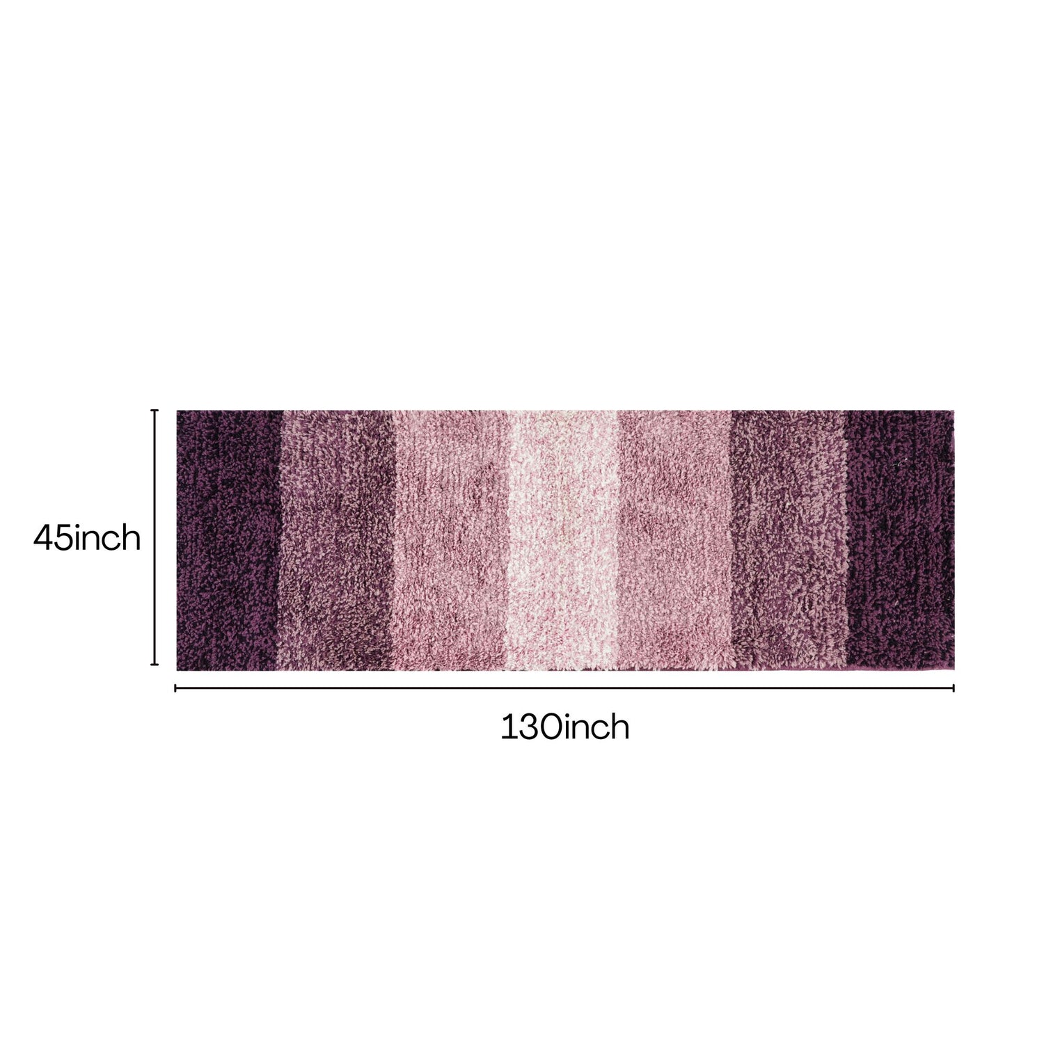 Textured Anti Skid Bathroom Washable Runner -Pano