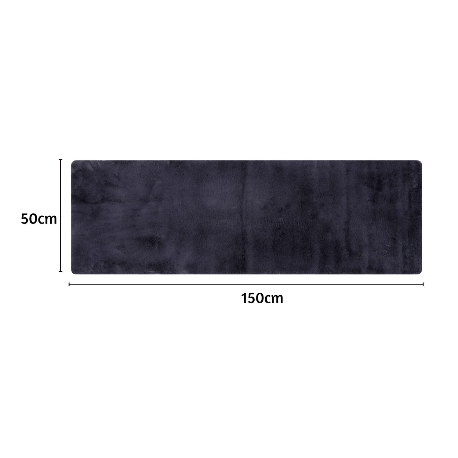 Cashmere Rabbit Fur Anti Skid Fur Bathmat - Pano