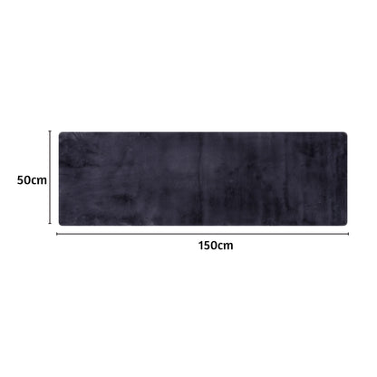 Cashmere Rabbit Fur Anti Skid Fur Bathmat - Pano