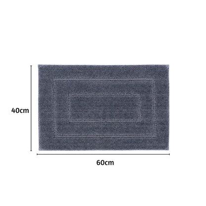 Triple Frame Anti Skid Super Soft Bathmat -Pano