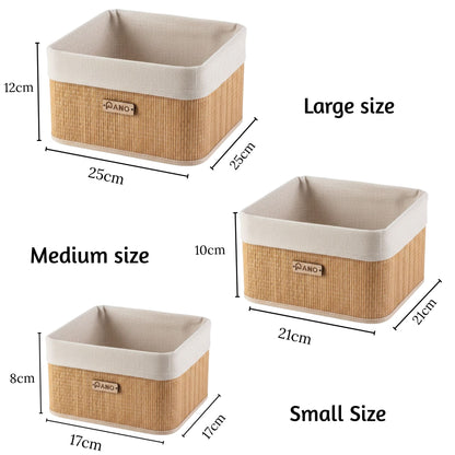 Bamboo Kitchen Utility Geneva Basket | Storage Organiser - Pano